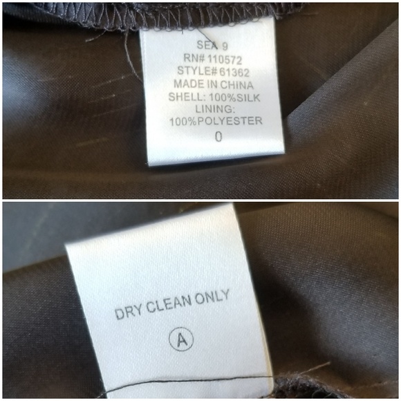 Twelfth Street Cynthia Vincent Black & Gray Dress - Picture 7 of 8